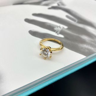 Кольцо Tyffany 750пр. 3 карата мусанит