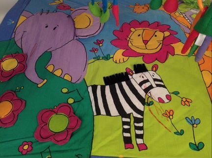 Коврик развивающий tiny love памперсы в подарок