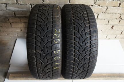 Зимние шины бу R18 225/50/18 Dunlop 3D RFT