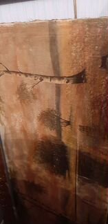 Картина СССР винтаж холст