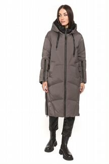 Стеганый женский пуховик 20255 р.50