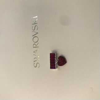 Украшение шарм с кристаллом Swarovski (для трекров