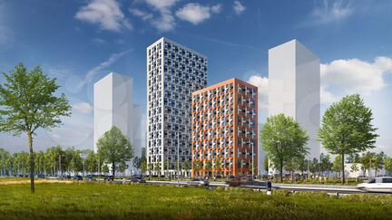 2-к квартира, 57.4 м², 8/33 эт.
