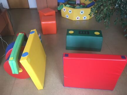 Мягкий игровой трансформер Грузовик 21 элемент