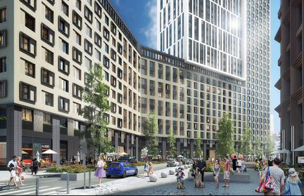 3-к квартира, 75.4 м², 4/34 эт.
