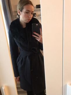 Пальто с мехом