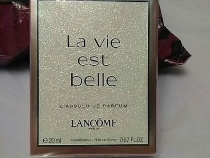 La vi est belle labsolu de parfume