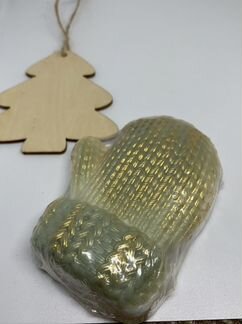 Новогоднее мыло ручной работы