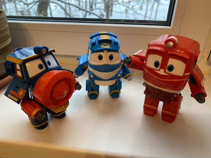 Роботы поезда трансформеры