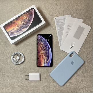 iPhone xs max 256gb gold (идеал)