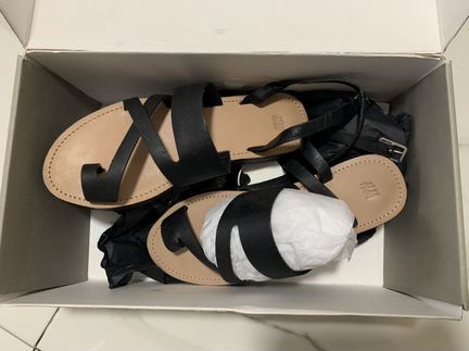 Сандалии HM кожа