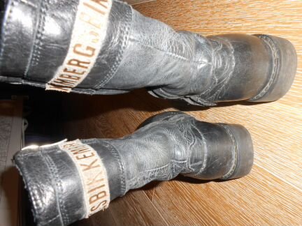 Зимние кожаные сапоги Bikkembergs 30 размер