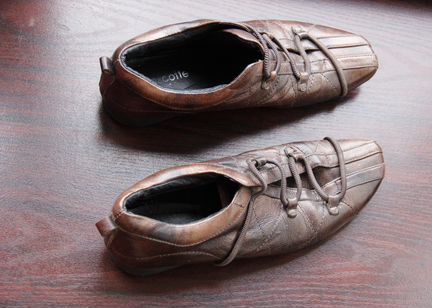 Мокасины Mascotte, цвет кофейный, кожаные