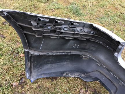 Бампер задний серый универсал vw passat b5+