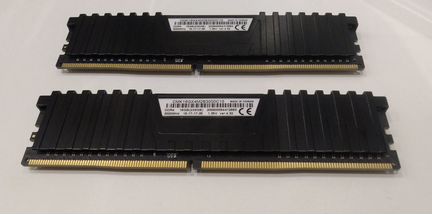 Оперативная память DDR4 16гб (2х8) Corsair
