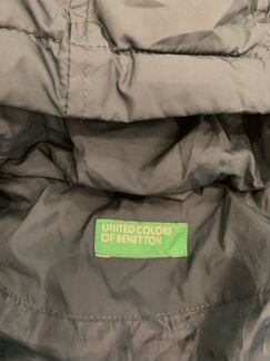 Куртка пуховик осенняя на мальчика Benetton