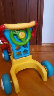 Машинка-ходунок 2в1