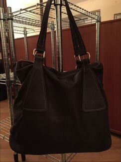 Сумка новая темно-коричневая