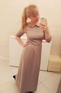 Длинное платье, новое