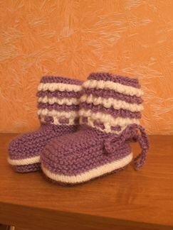 Пинетки вязаные