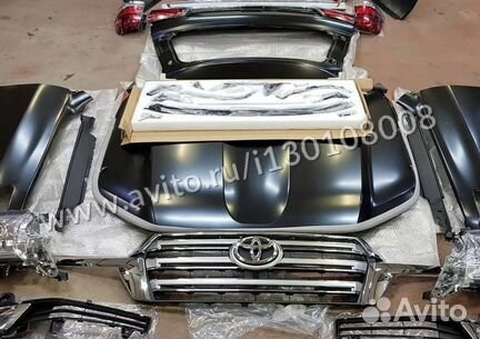 Комплект рестайлинга ленд крузер 200