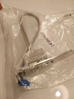 Usb планка (косичка), 2 выхода