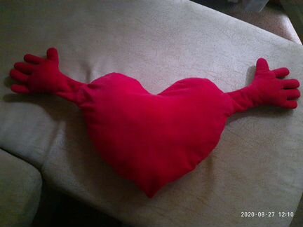 Мягкая игрушка сердце