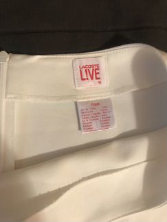 Новая юбка Lacoste