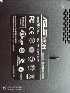 Ноутбук Asus K50IN