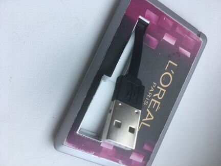 Флэшка подарочная L'oreal с чехлом