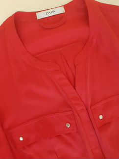 Платье / рубашка Zapa- шёлк