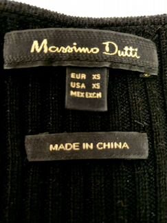 Платье Massimo Dutti из трикотажа (xs)