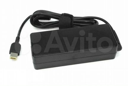 Блок питания Lenovo 20V 4.5A прямоугольный разъем