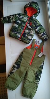 Новый зимний комбинезон US Polo Assn uspa, 12М США