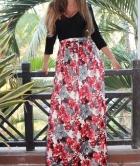 Длинное платье