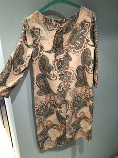 Платье шелковое