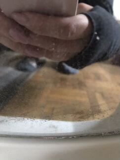 Зеркало с полочками