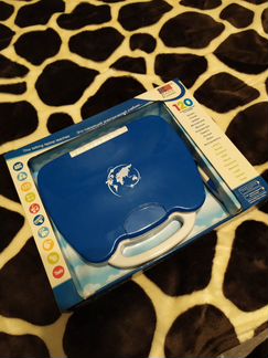 Детский развивающий ноутбук, синий