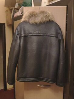 Дублёнка нубук новая XIN wang р.48-50,торг,обмен