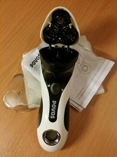 Электробритва povos pq8602 водонепроницаемая