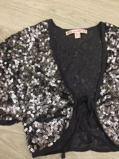 Праздничный комплект (юбка и болеро) с пайетками