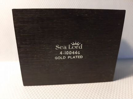 Запонки позолоченные Sea Lord олимпийский мишка