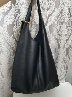 Новая сумка мешок хобо натуральная кожа