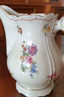 Молочник. reichenbach porcelain works