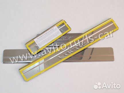 Накладки на пороги Ford Focus 2 Форд Фокус