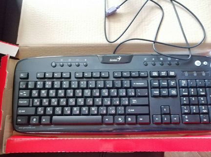 Клавиатура Genius KB-220e с водозащитной функцией