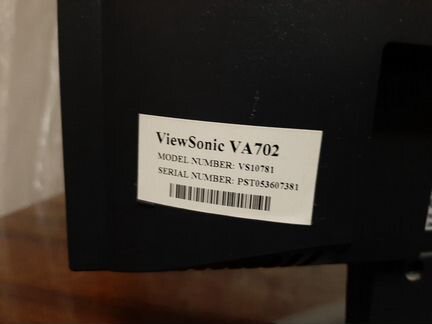 Монитор Viewsonic va 702