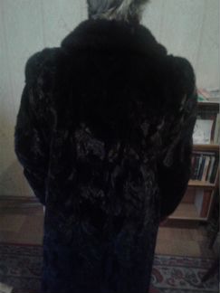 Шуба норки 120 см б/у