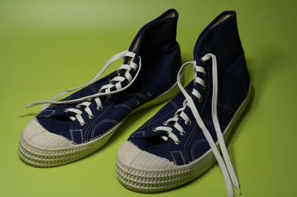 Кеды синие высокие 46 размер стелька 30 см