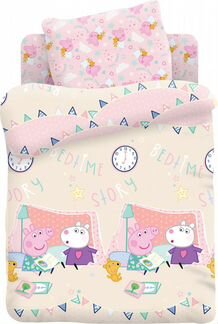 Комплект детского постельного белья Свинка Пеппа